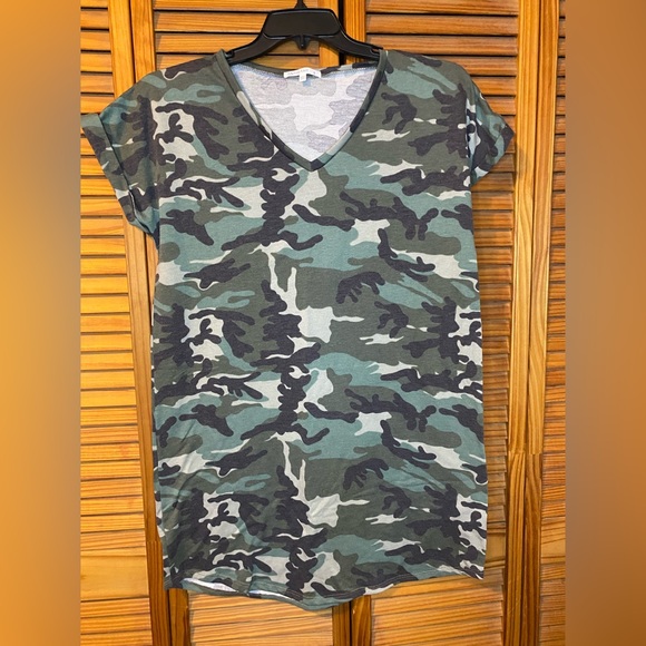 Camouflage T-Shirt Dress - Picture 3 of 4